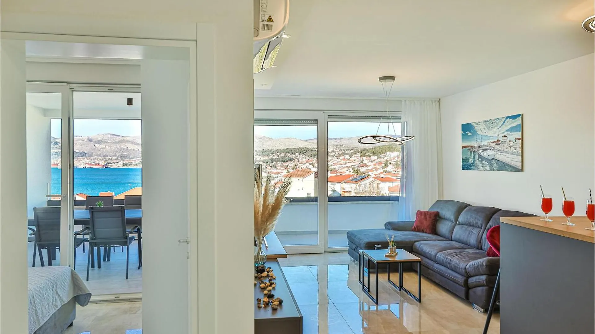 2 Bedroom Cozy Apartment In Okrug Gornji Trogir 0*,  Croatia